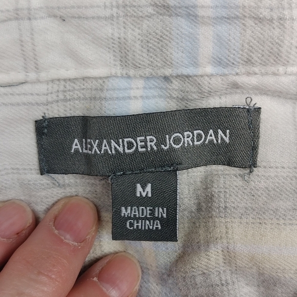 Alexander Jordan women's medium long sleeved button down top - Picture 2 of 8